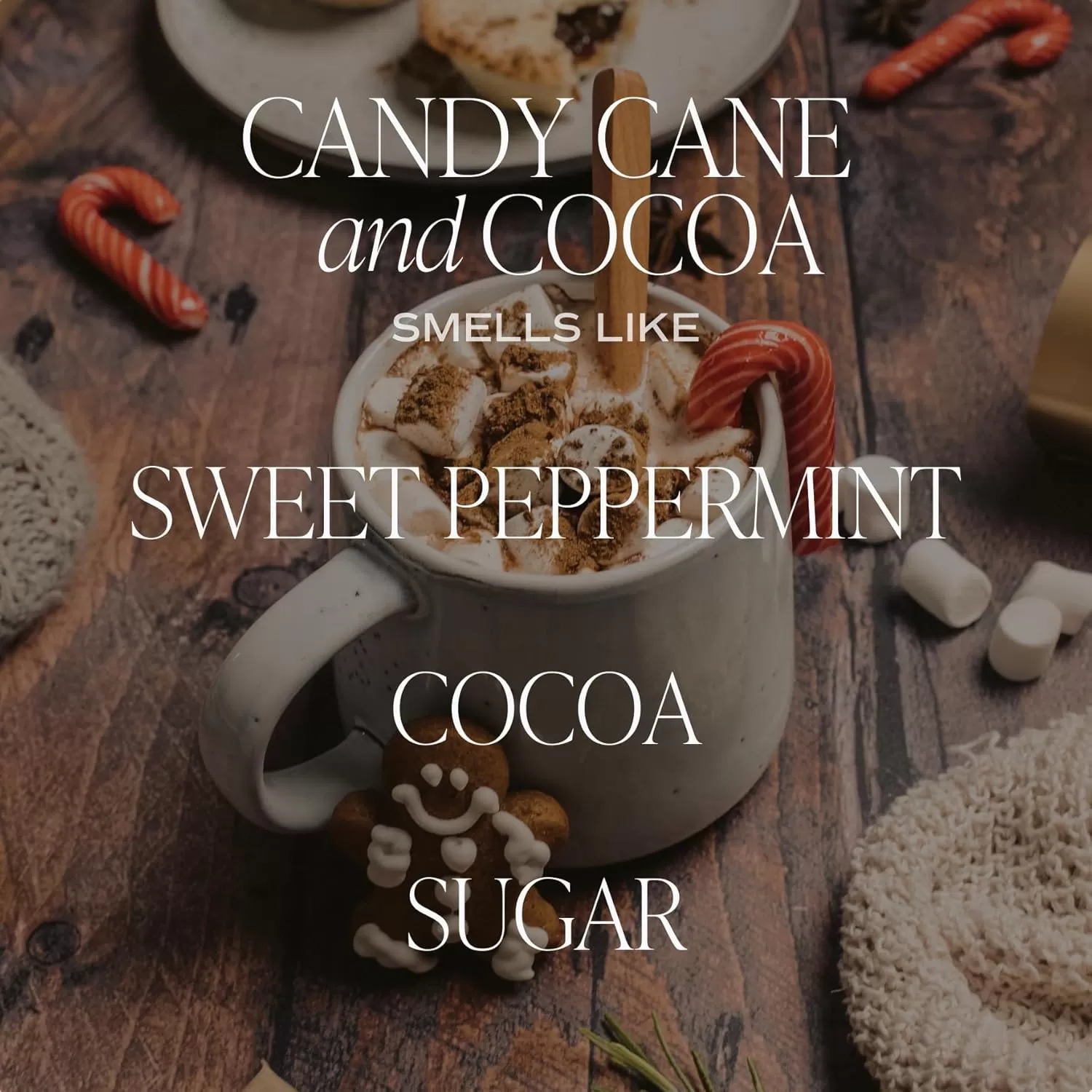 imageSweet Water Decor By The Fireside Candle  Vanilla Caramel Amber Tonka Smoky Woods Musk Winter Scented Soy Candles for Home  15oz Tan Jar 70 Hour Burn Time Made in the USARed