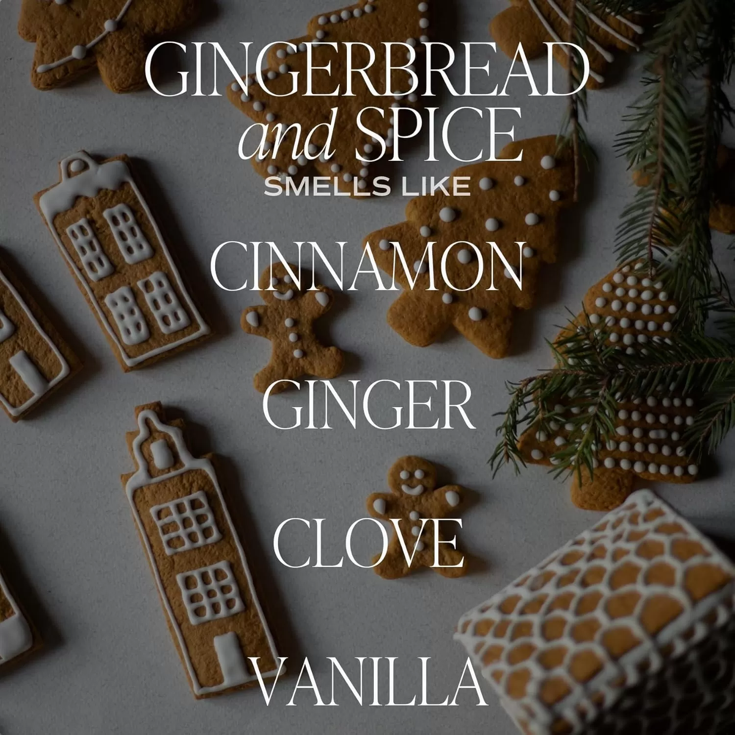 imageSweet Water Decor By The Fireside Candle  Vanilla Caramel Amber Tonka Smoky Woods Musk Winter Scented Soy Candles for Home  15oz Tan Jar 70 Hour Burn Time Made in the USATan