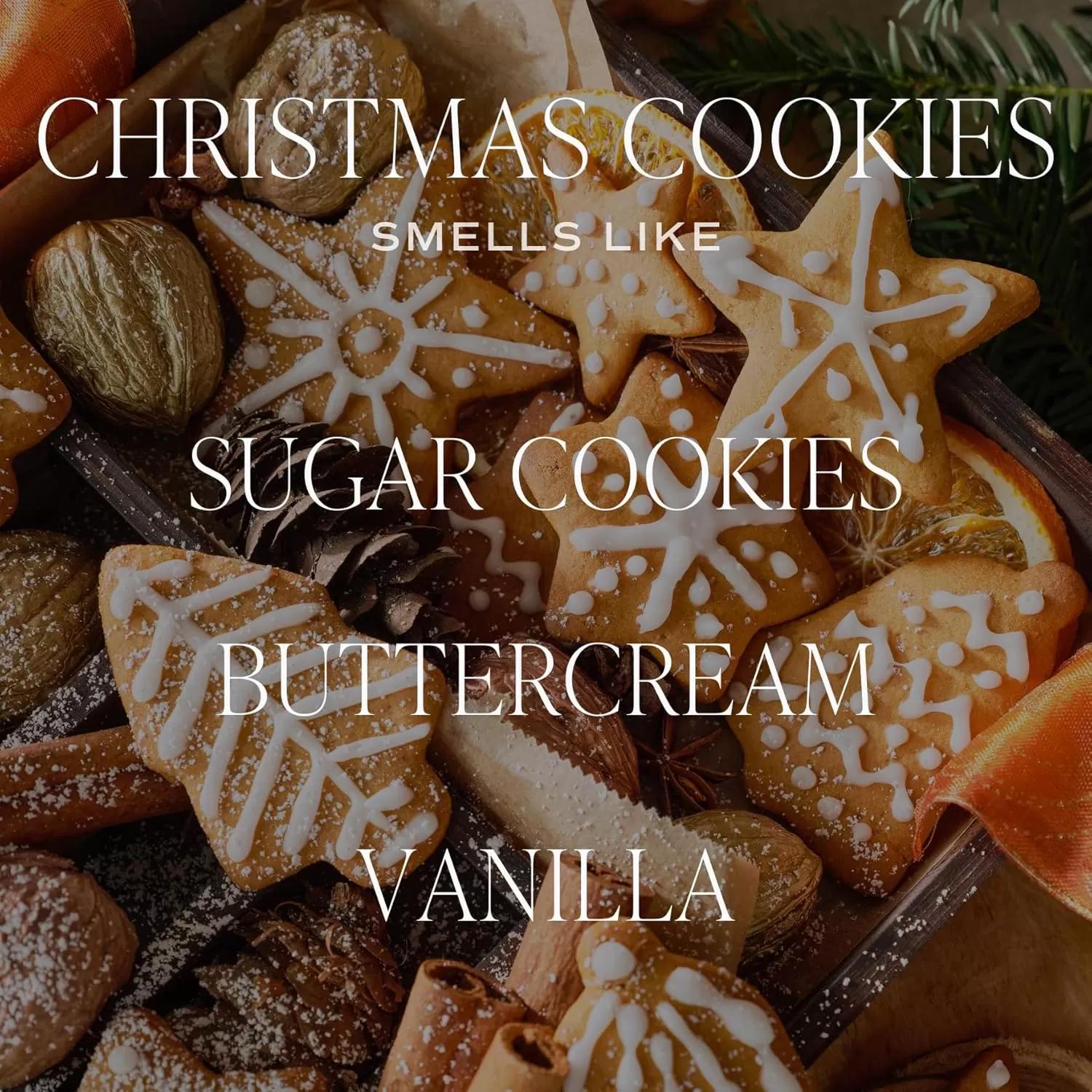 imageSweet Water Decor By The Fireside Candle  Vanilla Caramel Amber Tonka Smoky Woods Musk Winter Scented Soy Candles for Home  15oz Tan Jar 70 Hour Burn Time Made in the USAGreen