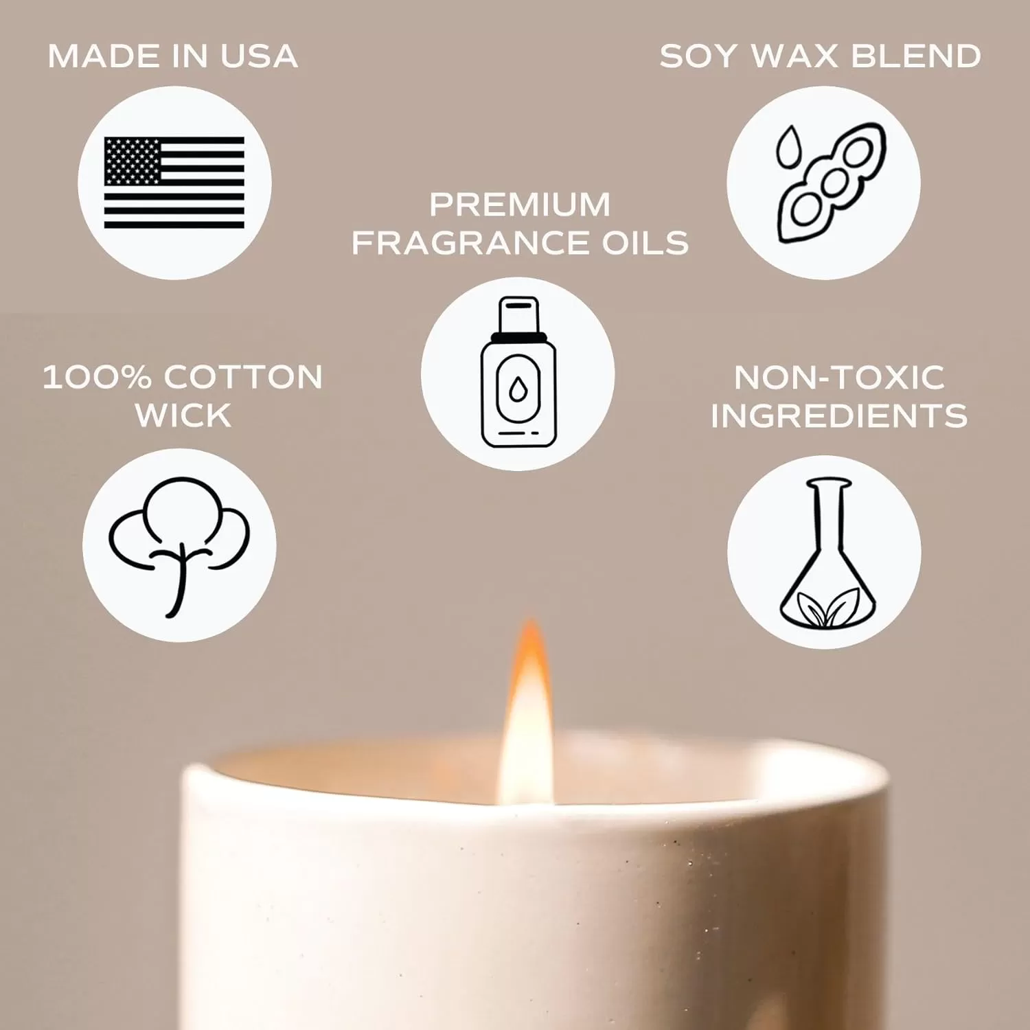 imageSweet Water Decor Christmas Candle  Apple Cider Cinnamon Fresh Cut Christmas Tree and Cookies Scented Soy Candle for Home  12oz Black Stoneware Jar 60 Hour Burn Time Made in the USACinnamon Rolls