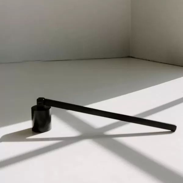 imageSweet Water Decor Black Candle Snuffer  Candle Care Accessories for Candle Lovers  Candle Maintenance ToolsBlack