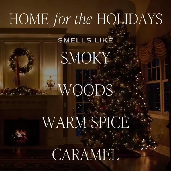 imageSweet Water Decor By The Fireside Candle  Vanilla Caramel Amber Tonka Smoky Woods Musk Winter Scented Soy Candles for Home  15oz Tan Jar 70 Hour Burn Time Made in the USAGreen