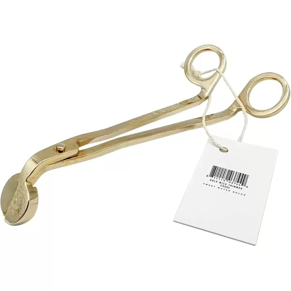 imageSweet Water Decor Gold Tone Candle Wick Trimmer  Candle Care Accessories for Candle Lovers  Candle Maintenance ToolsGold Tone