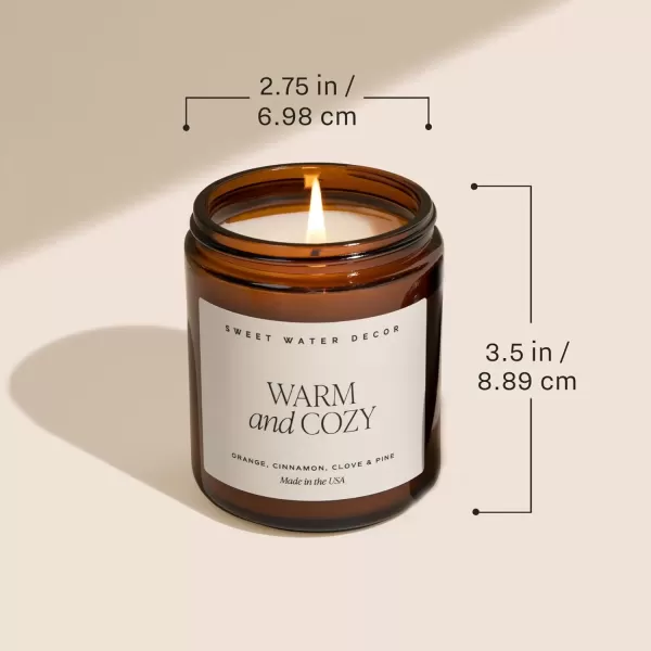 imageSweet Water Decor Palo Santo Patchouli Candle  Vanilla Musk Sandalwood Patchouli Scented Soy Candles for Home  Gifts for Women Men Housewarming  9oz Amber Jar 40 Hour Burn TimeWarm  Cozy