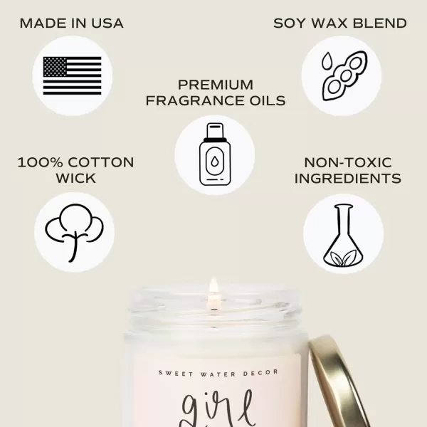 imageSweet Water Decor Best Grandma Ever Candle  Jasmine Rosemary Sea Salt ampamp Honey Scented Candle  9 oz Soy Candle in Clear Jar with 40 Hours Burn Time  Birthday and Mothers Day Gifts for GrandmaAlways in our Hearts