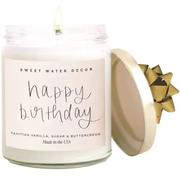 Happy Birthday Soy Candle