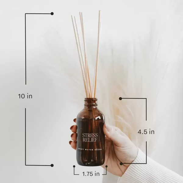 imageSweet Water Decor Salt  Sea Amber Reed Diffuser Set  Sea Salt Citrus Musk Amber Summer Scented Reed Diffusers for Home  Air Freshener  Aromatherapy  Housewarming GiftFarmhouse Diffuser