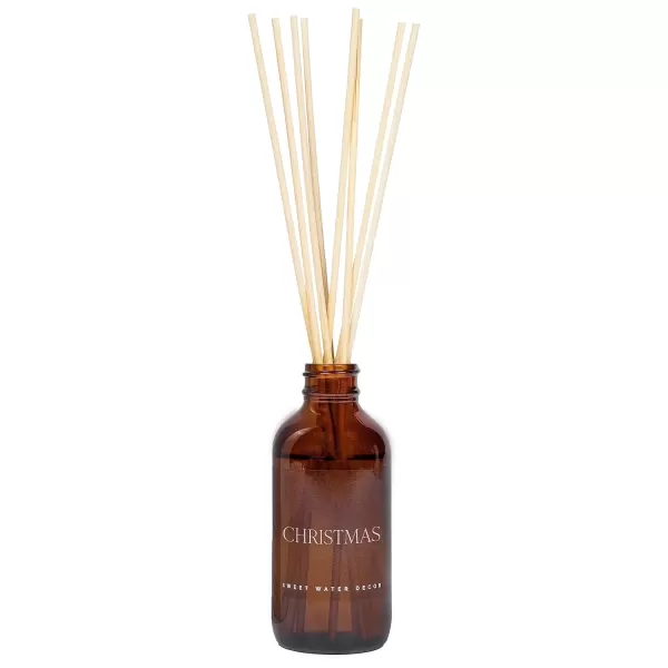 imageSweet Water Decor Salt  Sea Amber Reed Diffuser Set  Sea Salt Citrus Musk Amber Summer Scented Reed Diffusers for Home  Air Freshener  Aromatherapy  Housewarming GiftChristmas Diffuser