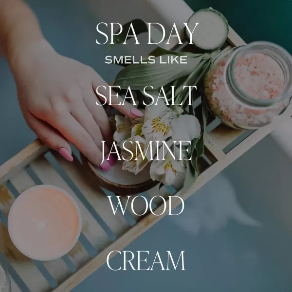 imageSweet Water Decor Salt and Sea Candle  Sea Salt Citrus Amber Musk Beach Scented Soy Candles for Home  11oz White Glass Jar  Wood Lid 50 Hour Burn Time Made in the USAAmber