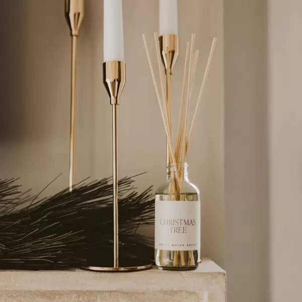 imageSweet Water Decor Spa Reed Diffuser Set  Sea Salt Wood and Cream Scented Reed Diffuser for Home  Home Freshener Diffuser with Sticks  Long Lasting Fragrance Made in the USAChristmas Tree