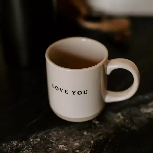 imageSweet Water Decor White Ghosts Black Halloween Mugs  Halloween Coffee Mug Dishwasher ampamp Microwave Safe  Halloween Mug for Coffee ampamp Hot Cocoa or Seasonal Brew  Black Stoneware Ghost MugsLove You