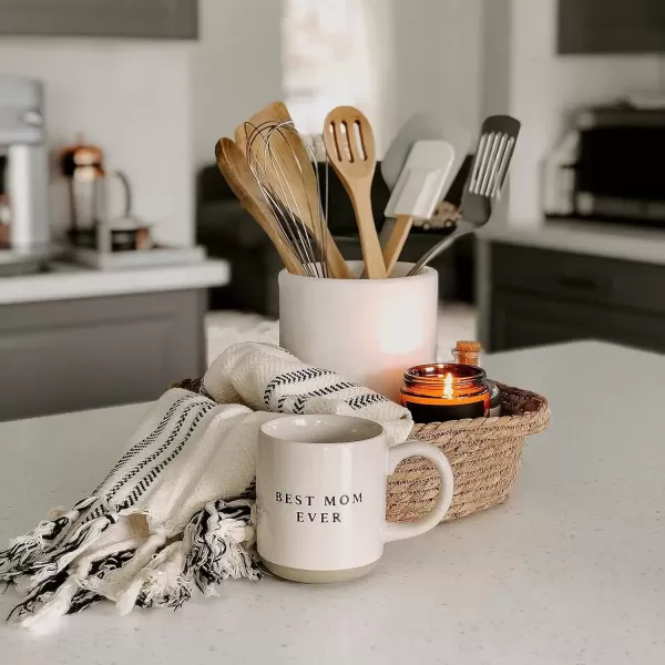 imageSweet Water Decor White Ghosts Black Halloween Mugs  Halloween Coffee Mug Dishwasher ampamp Microwave Safe  Halloween Mug for Coffee ampamp Hot Cocoa or Seasonal Brew  Black Stoneware Ghost MugsBest Mom Ever