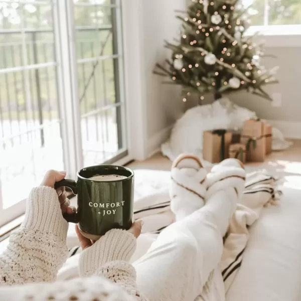 imageSweet Water Decor White Ghosts Black Halloween Mugs  Halloween Coffee Mug Dishwasher ampamp Microwave Safe  Halloween Mug for Coffee ampamp Hot Cocoa or Seasonal Brew  Black Stoneware Ghost MugsComfort and Joy