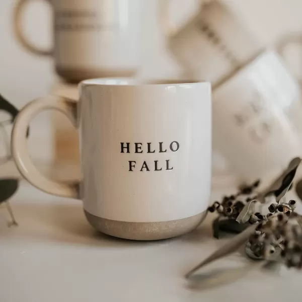 imageSweet Water Decor White Ghosts Black Halloween Mugs  Halloween Coffee Mug Dishwasher ampamp Microwave Safe  Halloween Mug for Coffee ampamp Hot Cocoa or Seasonal Brew  Black Stoneware Ghost MugsHello Fall