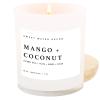 imageSweet Water Decor Candles  Scented Soy Wax Candle for Home  11oz Jar Candle with Wood Lid 50 Hour Burn Time Made in the USA Amber Gingerbread and SpiceWhite