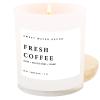 imageSweet Water Decor Candles  Spa Scented Soy Wax Candle for Home  11oz Jar Candle with Wood Lid 50 Hour Burn Time Made in the USA Weekend White  11 ozWhite