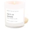 imageSweet Water Decor Candles  Spa Scented Soy Wax Candle for Home  11oz Jar Candle with Wood Lid 50 Hour Burn Time Made in the USA Weekend White  11 ozWhite