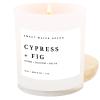 imageSweet Water Decor Candles  Spa Scented Soy Wax Candle for Home  11oz Jar Candle with Wood Lid 50 Hour Burn Time Made in the USA Weekend White  11 ozWhite