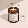 imageSweet Water Decor Fall Candles for Home Scented  Hand Poured Soy Wax Autumn Candles with Apple ampamp Cinnamon Scent  40 Hour Burn Time Long Lasting Fall Candles Soy  Amber Glass Jar for Candle DecorLuxury Getaway