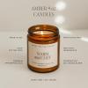 imageSweet Water Decor Fall Candles for Home Scented  Hand Poured Soy Wax Autumn Candles with Apple ampamp Cinnamon Scent  40 Hour Burn Time Long Lasting Fall Candles Soy  Amber Glass Jar for Candle DecorRelaxation