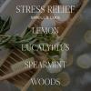 imageSweet Water Decor Relief Soy Candle  Lemon Orange Eucalyptus and Soft Woods Scented Spa Candles for Home  9oz Amber Jar  Black Lid 40 Hour Burn Time Made in the USAStress Relief