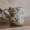 imageSweet Water Decor Heart Stoneware Coffee Mugs  14Oz Coffee Mugs for Hot and Cold Drinks  Cute Mugs Dishwasher and Microwave Safe  Valentines Day Gift Espresso Mugs  Ideal for Coffee ampamp Tea LoversGreen Delft