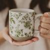imageSweet Water Decor Heart Stoneware Coffee Mugs  14Oz Coffee Mugs for Hot and Cold Drinks  Cute Mugs Dishwasher and Microwave Safe  Valentines Day Gift Espresso Mugs  Ideal for Coffee ampamp Tea LoversGreen Delft