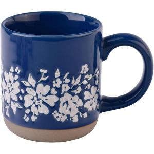 imageSweet Water Decor Heart Stoneware Coffee Mugs  14Oz Coffee Mugs for Hot and Cold Drinks  Cute Mugs Dishwasher and Microwave Safe  Valentines Day Gift Espresso Mugs  Ideal for Coffee ampamp Tea LoversBlue Floral