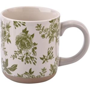 imageSweet Water Decor Heart Stoneware Coffee Mugs  14Oz Coffee Mugs for Hot and Cold Drinks  Cute Mugs Dishwasher and Microwave Safe  Valentines Day Gift Espresso Mugs  Ideal for Coffee ampamp Tea LoversGreen Delft