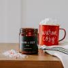 imageSweet Water Decor Christmas Candle  Christmas Tree Apple Cider and Cinnamon Winter Holiday Scented Soy Candles for Home  9oz Amber Jar 40 Hour Burn Time Made in the USAWarm  Cozy
