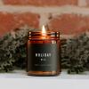 imageSweet Water Decor Christmas Candle  Christmas Tree Apple Cider and Cinnamon Winter Holiday Scented Soy Candles for Home  9oz Amber Jar 40 Hour Burn Time Made in the USAHoliday