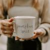 imageSweet Water Decor Miss to Mrs Camping Mugs  11oz Cute Coffee Mugs for Hot ampamp Cold Drinks  Dishwasher ampamp Microwave Safe  Ceramic Travel Mug  Ideal Espresso Mug and Tea MugPumpkin Spice