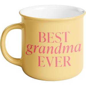 imageSweet Water Decor Miss to Mrs Camping Mugs  11oz Cute Coffee Mugs for Hot ampamp Cold Drinks  Dishwasher ampamp Microwave Safe  Ceramic Travel Mug  Ideal Espresso Mug and Tea MugBest Grandma Ever