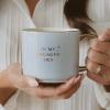 imageSweet Water Decor Boss Lady Mug 17 oz Cute Coffee Mug with Gold Handle for Women Bosses Large Cup for Tea Espresso ampamp Hot Cocoa Birthday Gift Idea for Coworkers Friend Mom ampamp WifeIn My Engaged Era