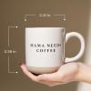 imageSweet Water Decor Dog Mom Campfire Mugs  11oz Cute Coffee Mugs for Hot ampamp Cold Drinks  Dishwasher ampamp Microwave Safe  Ceramic Travel Mug  Ideal and Tea Espresso MugBest Mom Ever