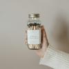 imageSweet Water Decor 4quot White Safety Matches  Glass Jar with Gold Lid  Approx 60 Matches  Matchsticks  Home Decor  Candle Accessories  Apothecary Jars for Fireplace  Housewarming GiftBlack
