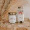 imageSweet Water Decor 4quot White Safety Matches  Glass Jar with Gold Lid  Approx 60 Matches  Matchsticks  Home Decor  Candle Accessories  Apothecary Jars for Fireplace  Housewarming GiftRainbow