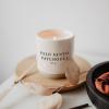 imageSweet Water Decor Farmhouse Soy Candle  Apple Orange Pumpkin Clove Cinnamon and Nutmeg Fall Scented Candles for Home  12oz Black Stoneware Jar 60 Hour Burn Time Made in the USAPalo Santo Patchouli