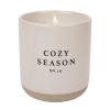 imageSweet Water Decor Farmhouse Soy Candle  Apple Orange Pumpkin Clove Cinnamon and Nutmeg Fall Scented Candles for Home  12oz Black Stoneware Jar 60 Hour Burn Time Made in the USACozy Season