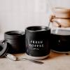 imageSweet Water Decor Farmhouse Soy Candle  Apple Orange Pumpkin Clove Cinnamon and Nutmeg Fall Scented Candles for Home  12oz Black Stoneware Jar 60 Hour Burn Time Made in the USAFresh Coffee