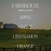 imageSweet Water Decor Farmhouse Soy Candle  Apple Orange Pumpkin Clove Cinnamon and Nutmeg Fall Scented Candles for Home  12oz Black Stoneware Jar 60 Hour Burn Time Made in the USAFarmhouse