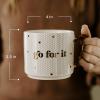 imageSweet Water Decor Go For It Tile Coffee Mugs  Novelty Coffee Mugs  17oz Gold Handle Coffee Cup  Cute Coffee Mug  Motivational GiftsNutcracker
