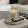 imageSweet Water Decor Hello Fall Candle  Candle Fall Scents with Cider Cinnamon Cloves and Nutmeg for Home  Fall Soy Candles with 60 Hours Burn Time  11Oz Clear Fluted Ribbed Jar Soy Fall CandleHello Fall