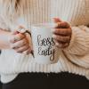 imageSweet Water Decor She Believed She Could Coffee Mug  16oz Mug with Gold Handle  Inspirational Gifts for WomenBoss Lady