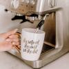 imageSweet Water Decor She Believed She Could Coffee Mug  16oz Mug with Gold Handle  Inspirational Gifts for WomenShe Believed She Could