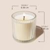 imageSweet Water Decor Thank You Ribbed Scented Candles  Soy Wax Candles with Lemon Rosemary ampamp Leafy Green for Home  Decorative Candle with 60 Hours Burn Time  12Oz Ribbed Jar Wax Candles with BoxCheers to You Ribbed Candle w Box