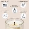 imageSweet Water Decor Thank You Ribbed Scented Candles  Soy Wax Candles with Lemon Rosemary ampamp Leafy Green for Home  Decorative Candle with 60 Hours Burn Time  12Oz Ribbed Jar Wax Candles with BoxBest Mom Ever Ribbed Candle w Box