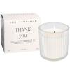 Thank You Ribbed Candle w Box