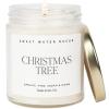 imageSweet Water Decor Cinnamon Roll Candle  Fall Candle with Cinnamon Icing and Cinnamon Buttery Pastry for Home  Cinnamon Soy Candle with 40 Hours Burn Time  9Oz Gold Lid Clear Jar Cinnamon ScentsChristmas Tree