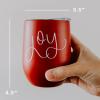 imageSweet Water Decor Gold Metal Wine Tumbler  12oz Stainless Steel Insulated Stemless Wine Cup With Lid  Engagement Gift Bridal Shower Gift Bachelorette Gift OMG Youre EngagedOMG Youre Engaged